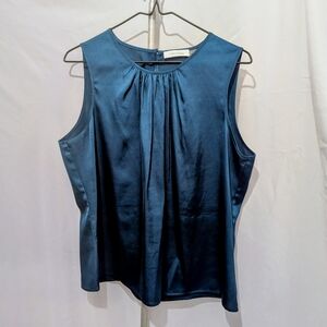 Calvin Klein Petite XL Deep Teal /Blue Sleeveless Top